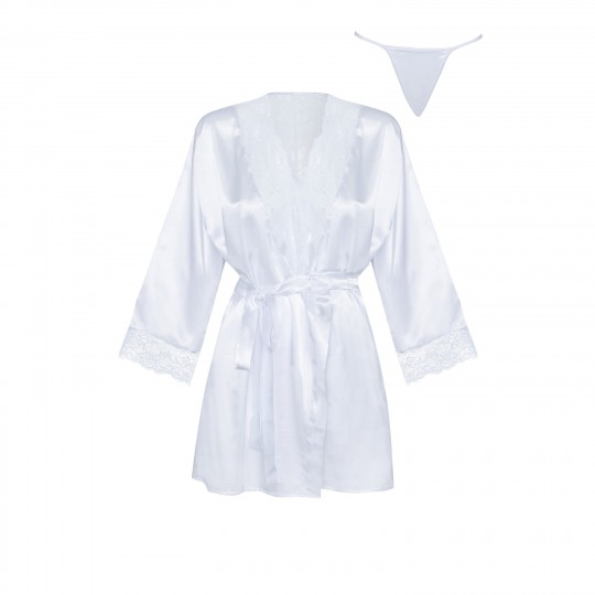 ROBE E TANGA SHERIE BRANCO BEAUTY NIGHT FASHION