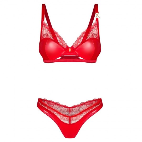 OBSESSIVE ALIOSA 2 PIECE SET RED