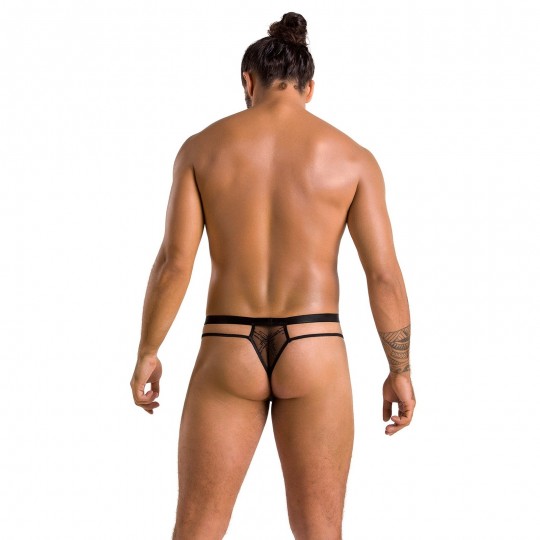 PASSION THONG COLLIN BLACK