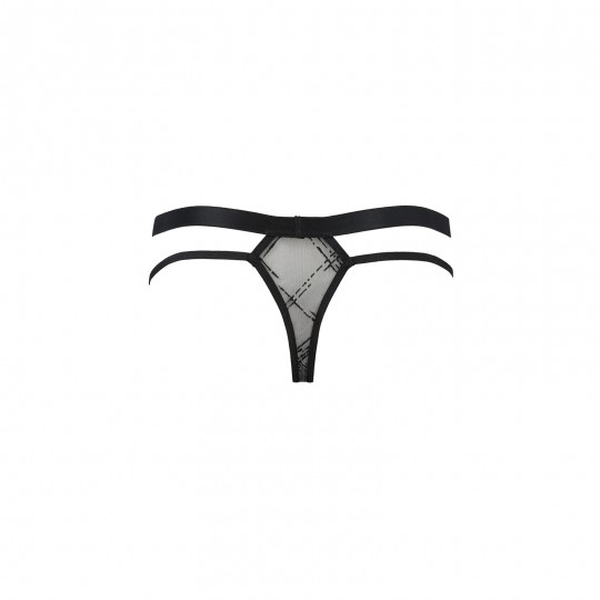 PASSION THONG COLLIN BLACK