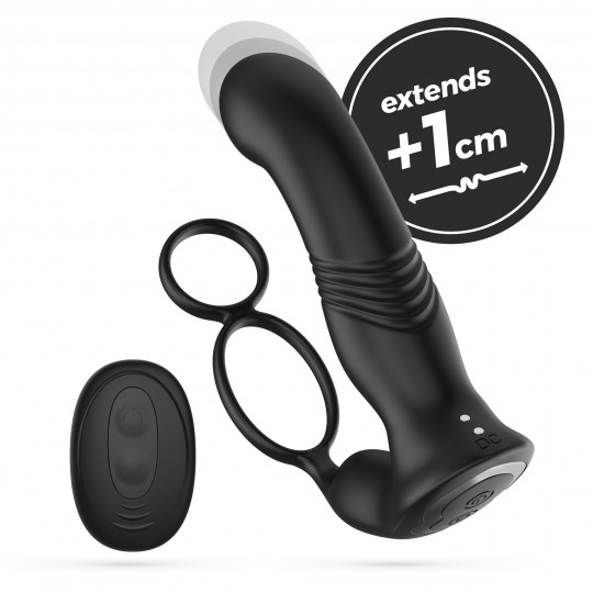 VIBRADOR DE PRÓSTATA CON MANDO A DISTANCIA ERIXOS CRUSHIOUS