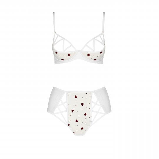 CONJUNTO DE 2 PEÇAS LOVELIA BIKINI BRANCO PASSION