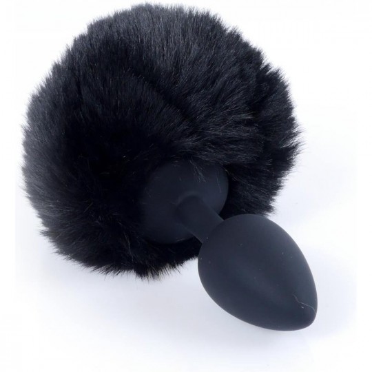 BOSS SERIES PLUG BUNNY TAIL BLACK