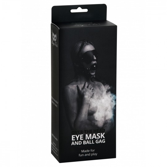 ARGUS FETISH EYE MASK WITH BALL GAG