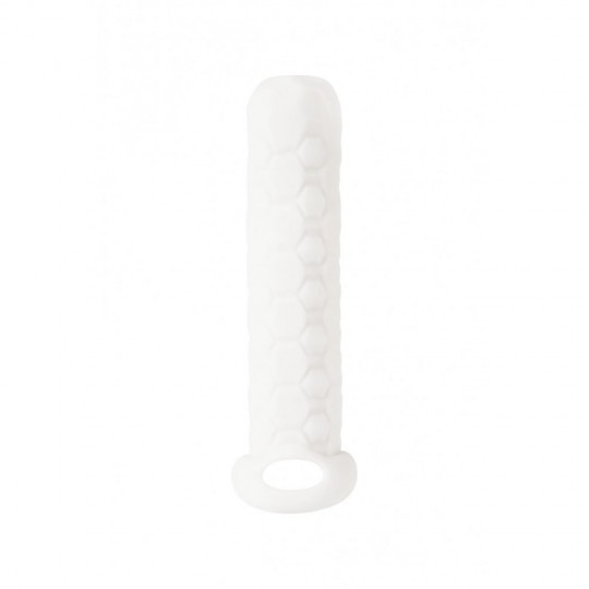 HOMME PENIS SLEEVE LONG WHITE 9-12CM