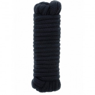 ARGUS FETISH BLACK BONDAGE ROPE 5M