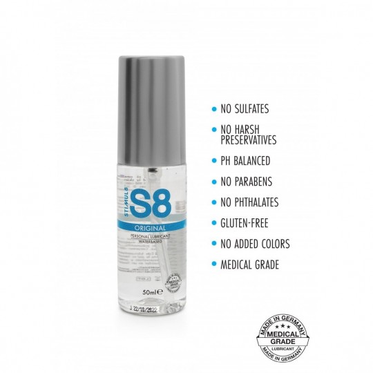 STIMUL8 S8 ORIGINAL WATERBASE LUBE 50ML