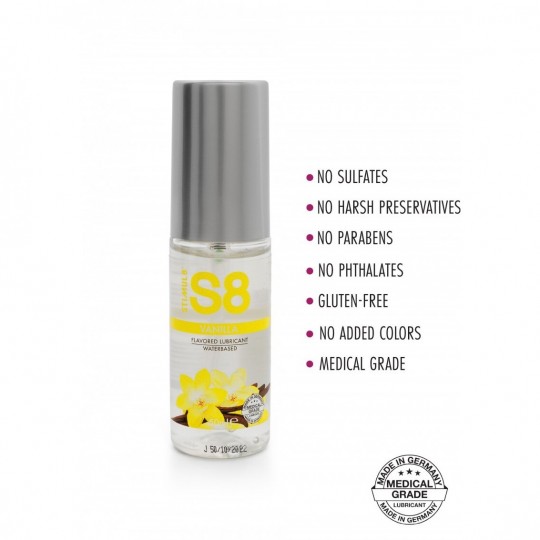 S8 FLAVORED LUBE VANILLA 50ML