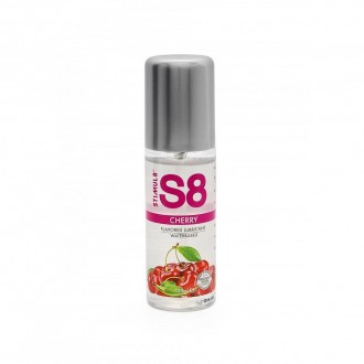 LUBRIFIANT À BASE D'EAU AROMATISÉ À LA CERISE S8 STIMUL8 125ML