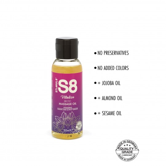 S8 MASSAGE OIL OMANI LIME 50 ML