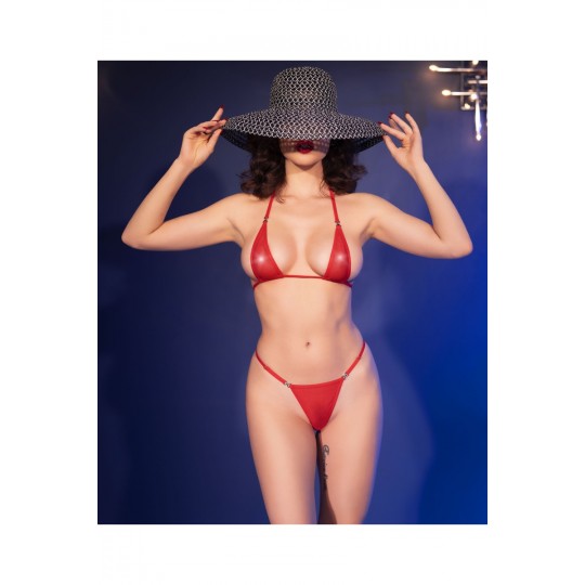 CHILIROSE CR-4840 MICRO BIKINI RED