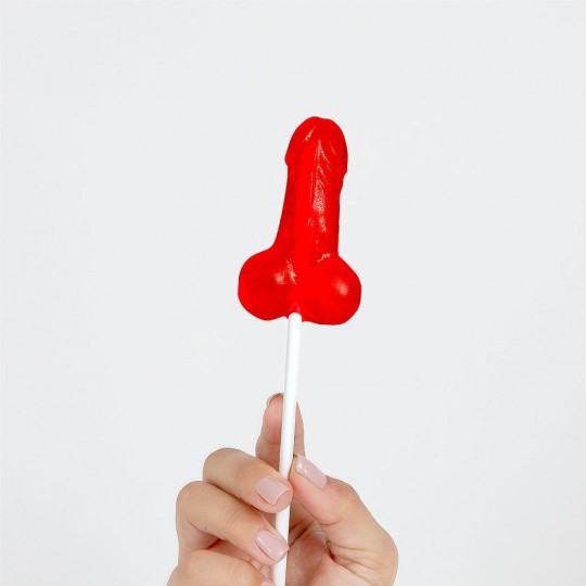 GUMMY LOLLIPOP WITH PENIS SHAPE