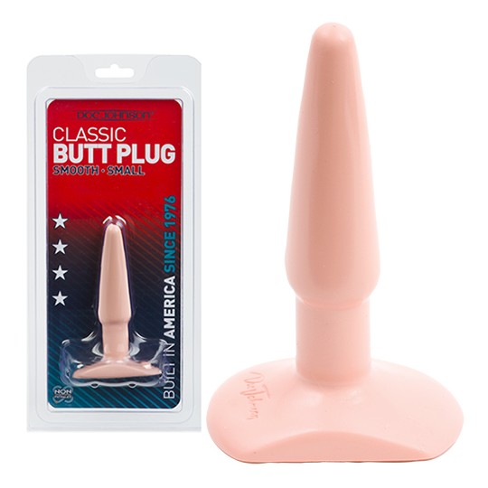 DOC JOHNSON CLASSIC BUTT PLUG FLESH SMALL