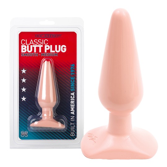 PLUG ANALE DOC JOHNSON CLASSICO BUTT PLUG CARNE MEDIO