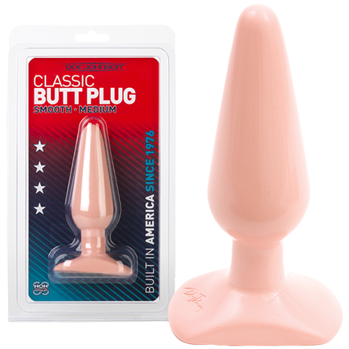 PLUG ANALE DOC JOHNSON CLASSICO BUTT PLUG CARNE MEDIO