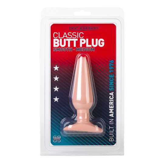 PLUG ANALE DOC JOHNSON CLASSICO BUTT PLUG CARNE MEDIO