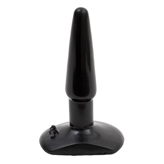 DOC JOHNSON CLASSIC BUTT PLUG BLACK SMALL