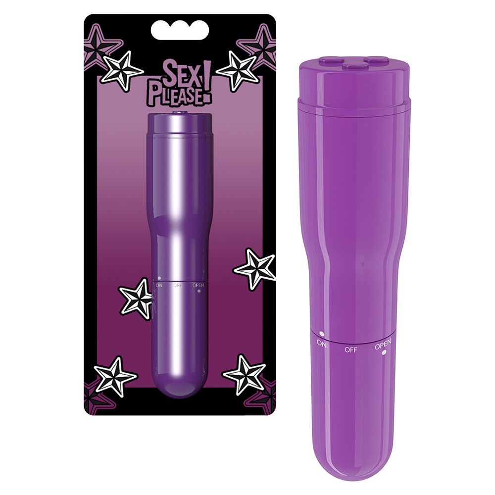 MINI VIBRADOR SEX PLEASE! SWEET SENSATIONS MORADO