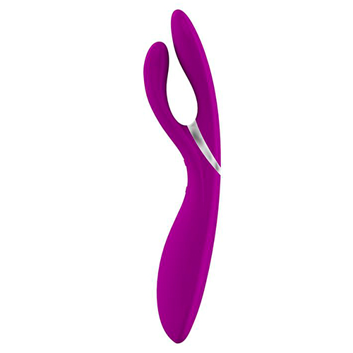 VIBRADOR DOBLE RECARGABLE E6 OVO FUCSIA