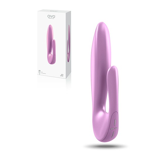 OVO J2 RECHARGEABLE VIBRATOR PINK