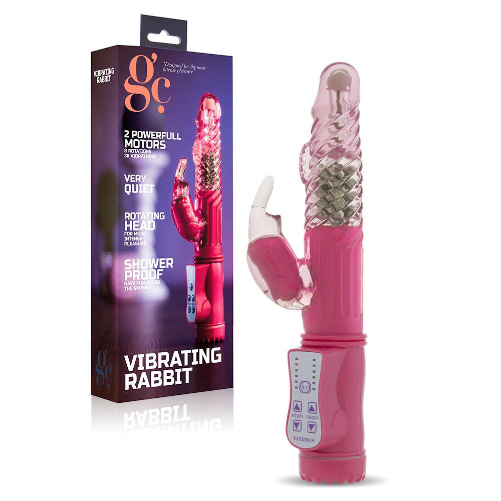 VIBRADOR VIBRATING RABBIT ROSA