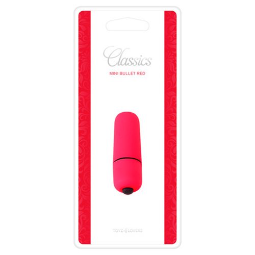 VIBRATING MINI BULLET RED