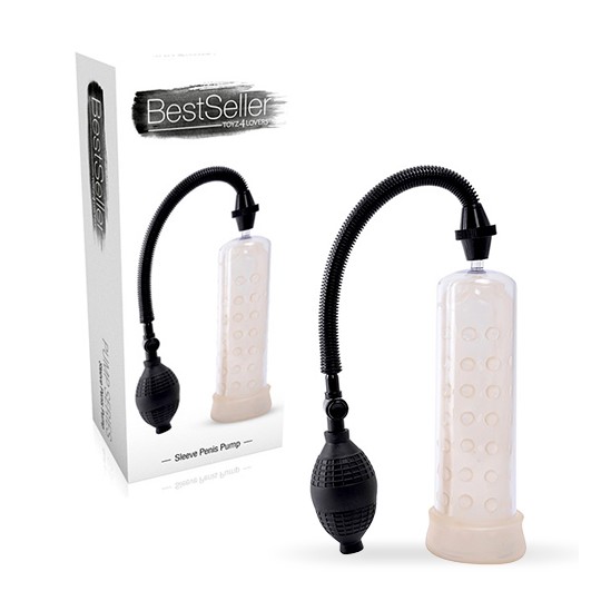 BESTSELLER SLEEVE PENIS PUMP WHITE