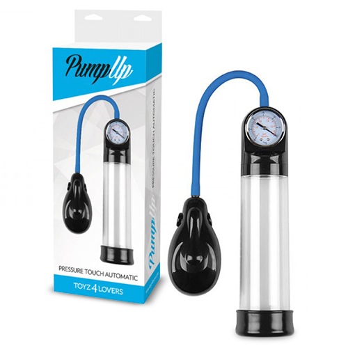 PRESSURE TOUCH AUTOMATIC PENIS PUMP WITH  CLEAR