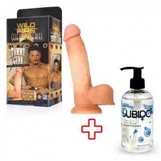 PACK PENE REALISTA TOMMY GUNN + LUBRICANTE