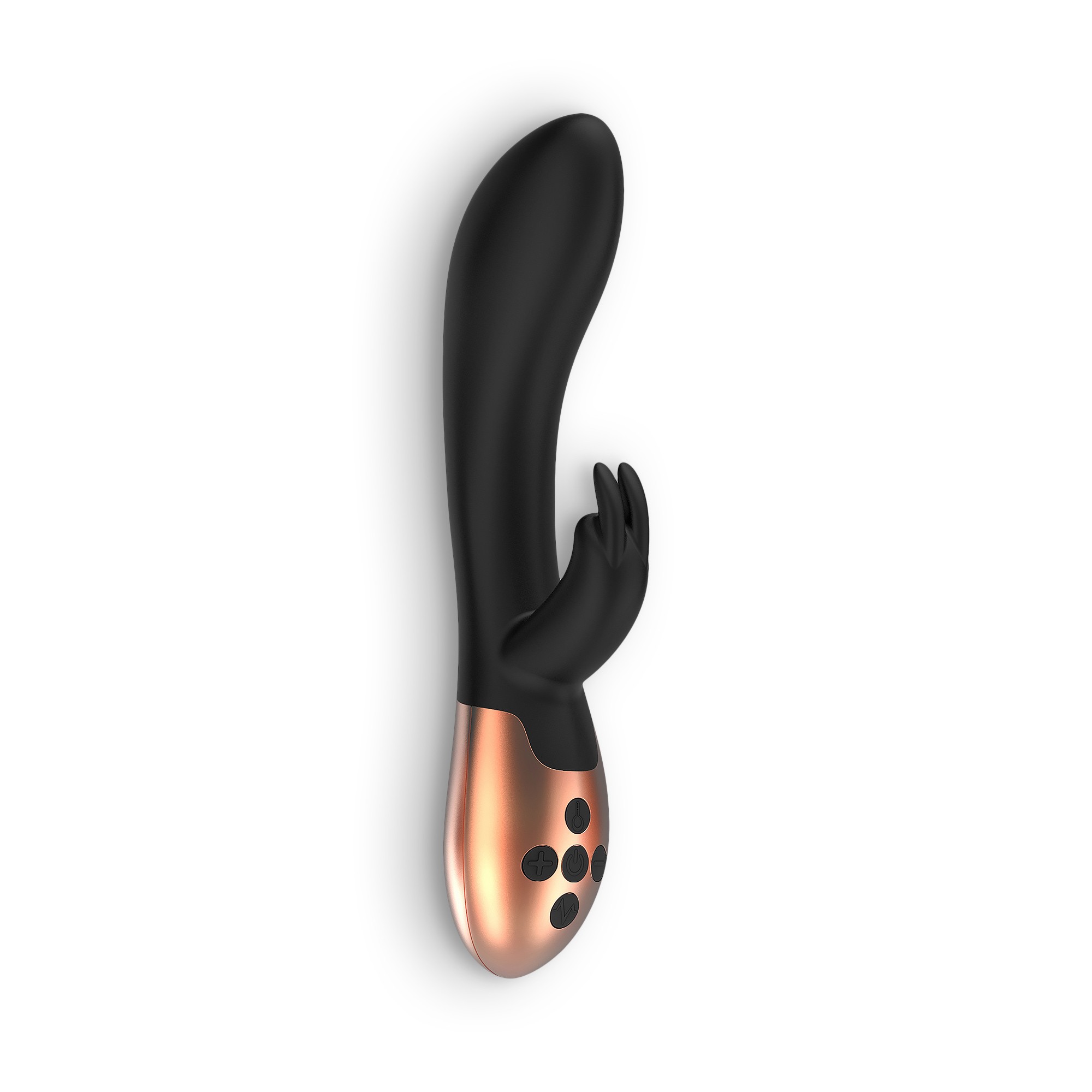 VIBRADOR COM AQUECIMENTO RECARREGÁVEL OPULENT ELEGANCE PRETO