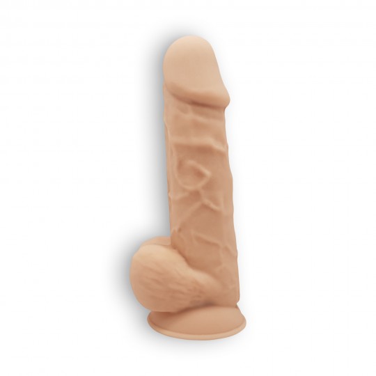 DILDO REALÍSTICO SILEXD MODEL 4 8,5” PELE CLARA