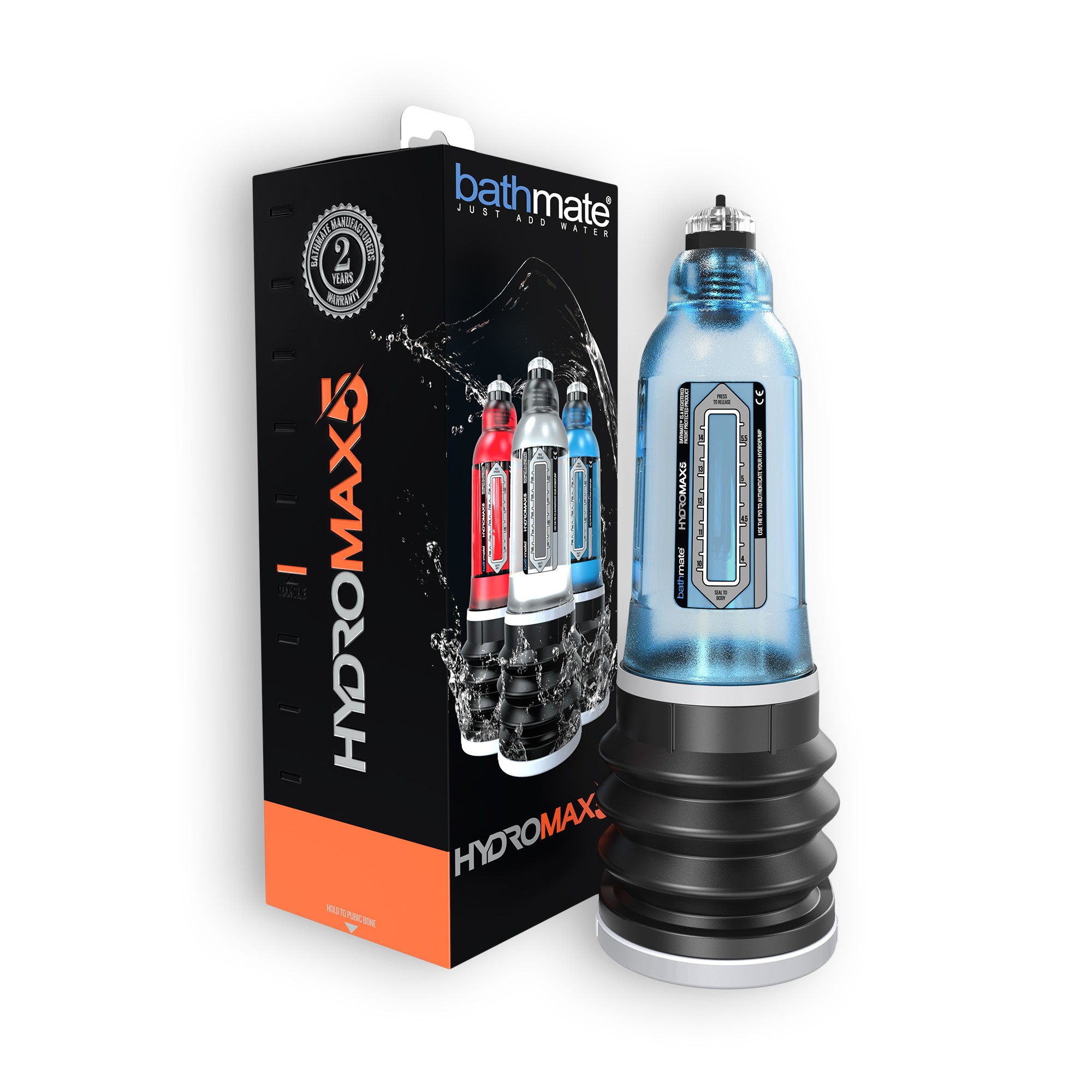 HIDRO BOMBA PARA EL PENE BATHMATE HYDROMAX 5 AZUL