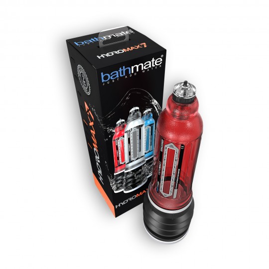 BATHMATE HYDROMAX 7 HYDRO PUMP RED