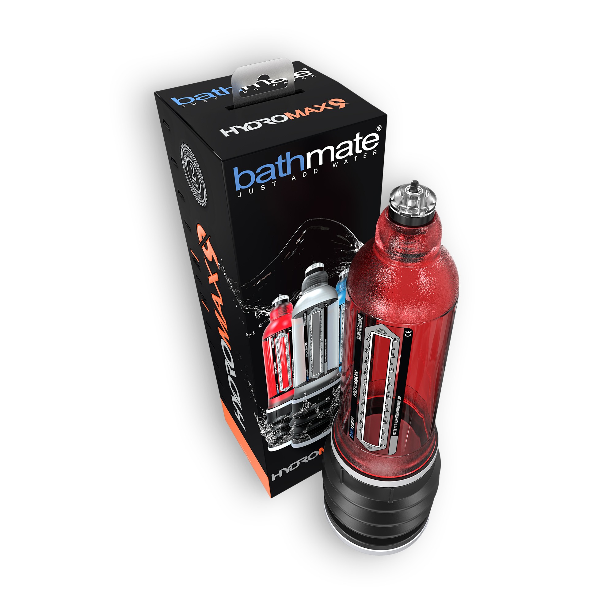 POMPA DEL PENE BATHMATE HYDROMAX 9 ROSSO