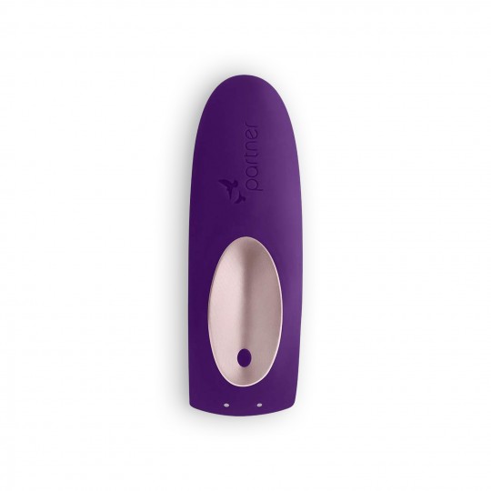 VIBRADOR PARA PAREJAS PARTNER PLUS REMOTE CON MANDO Y CARGADOR USB