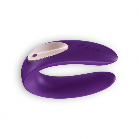 VIBRADOR PARA PAREJAS PARTNER PLUS REMOTE CON MANDO Y CARGADOR USB