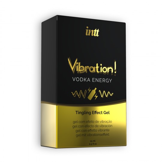 GEL CON VIBRACIÓN VIBRATION VODKA INTT 15 ML