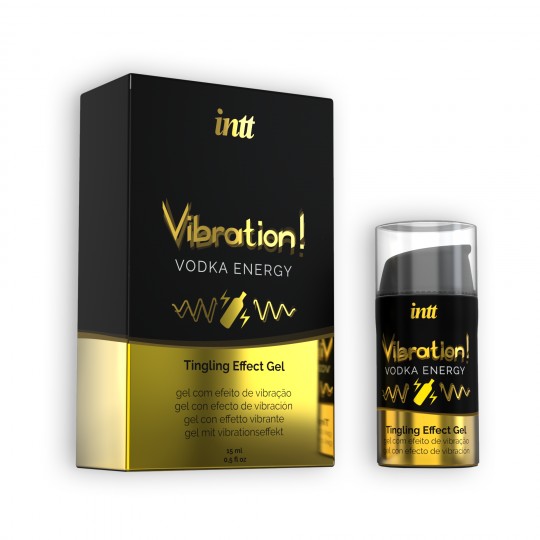 GEL COM VIBRAÇÃO VIBRATION VODKA INTT 15 ML