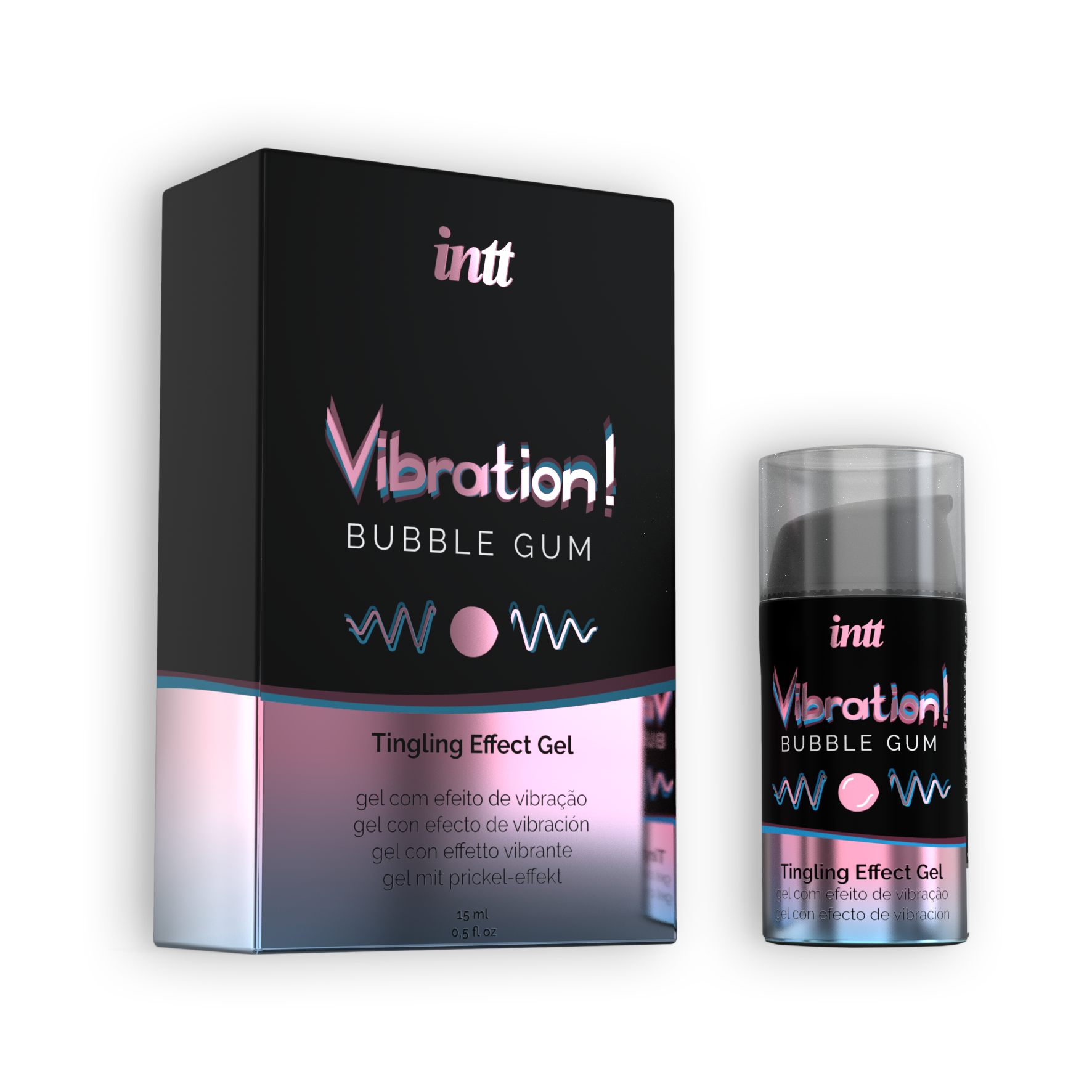 INTT VIBRATION BUBBLEGUM GEL 15 ML