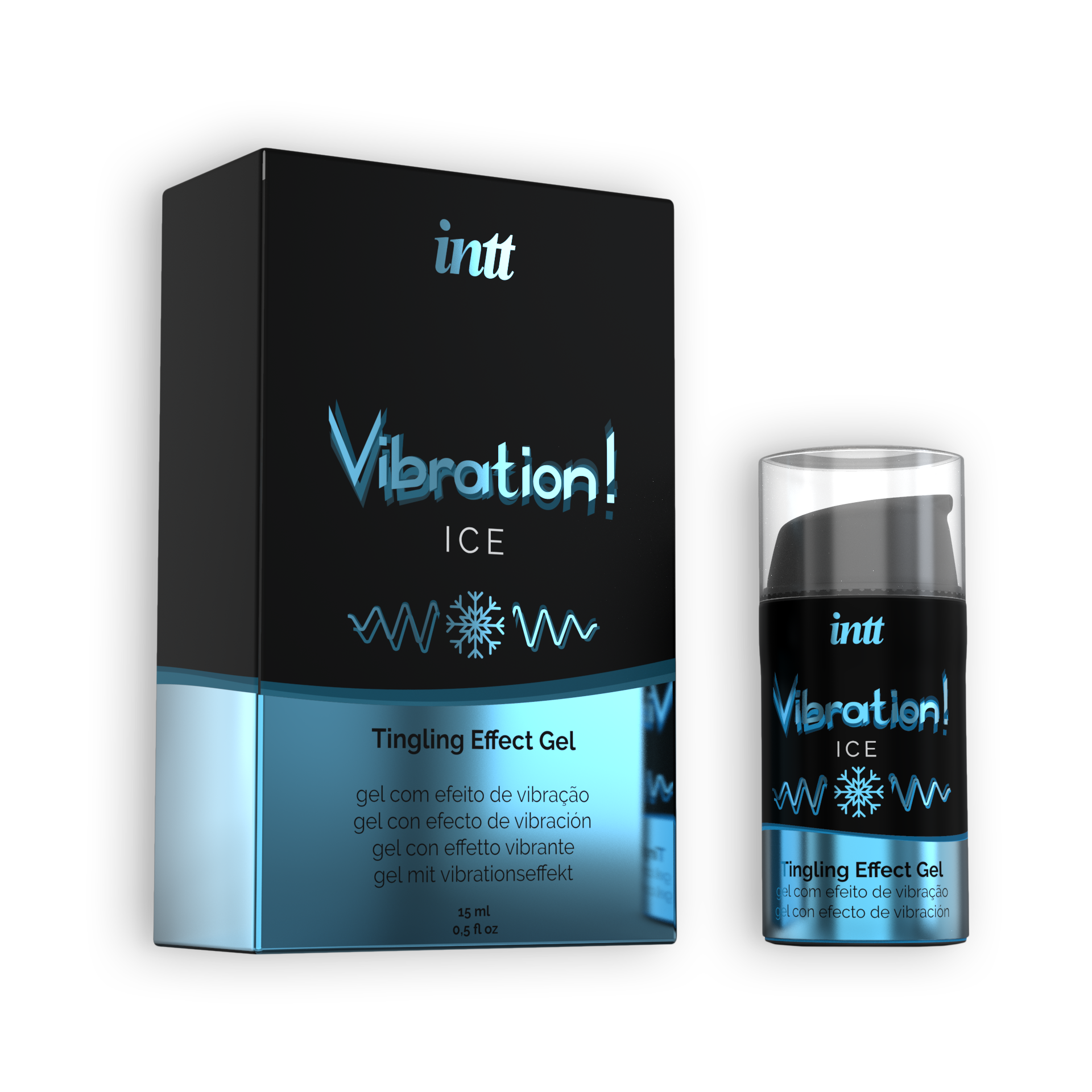 GEL CON VIBRACIÓN VIBRATION ICE INTT 15 ML