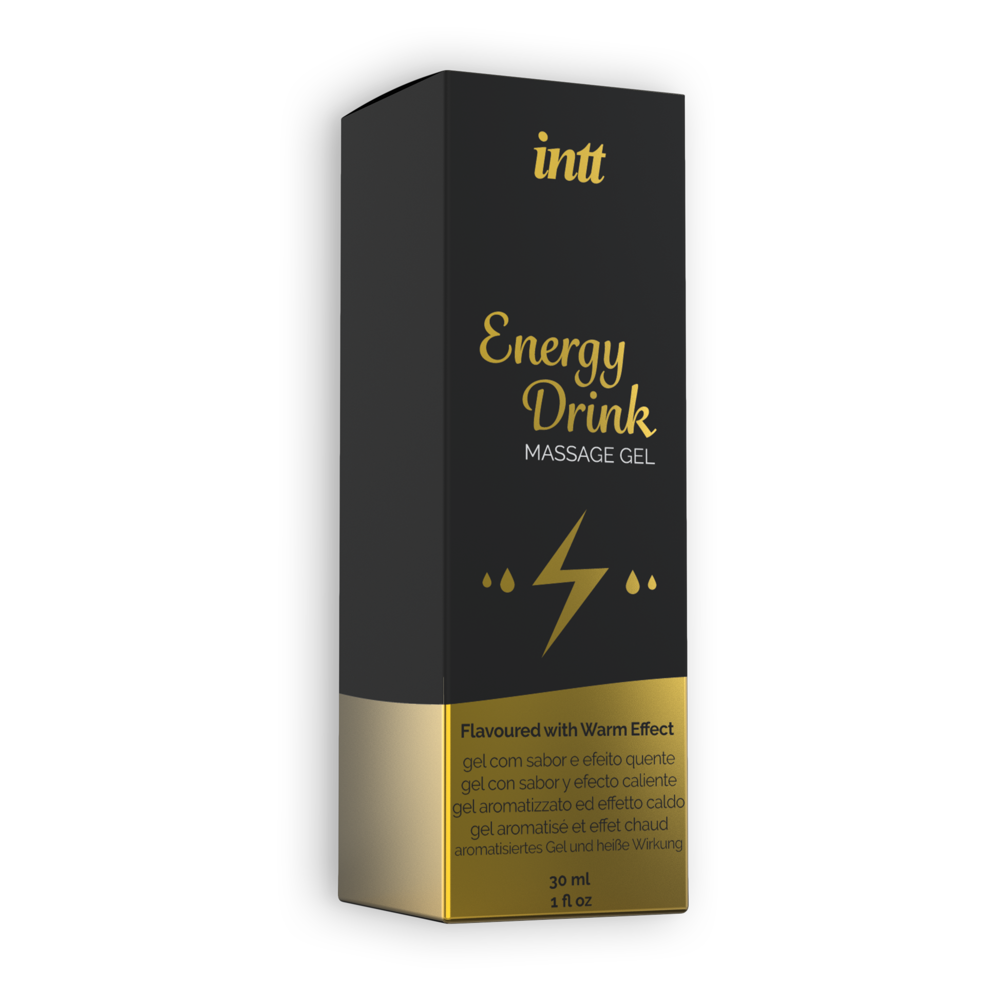 GEL DA MASSAGGIO BEVANDA ENERGETICA AROMATIZZATA INTT 30 ML