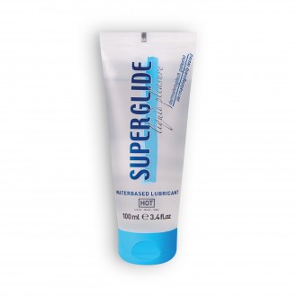 LUBRIFICANTE À BASE DE ÁGUA HOT™ SUPERGLIDE 100ML