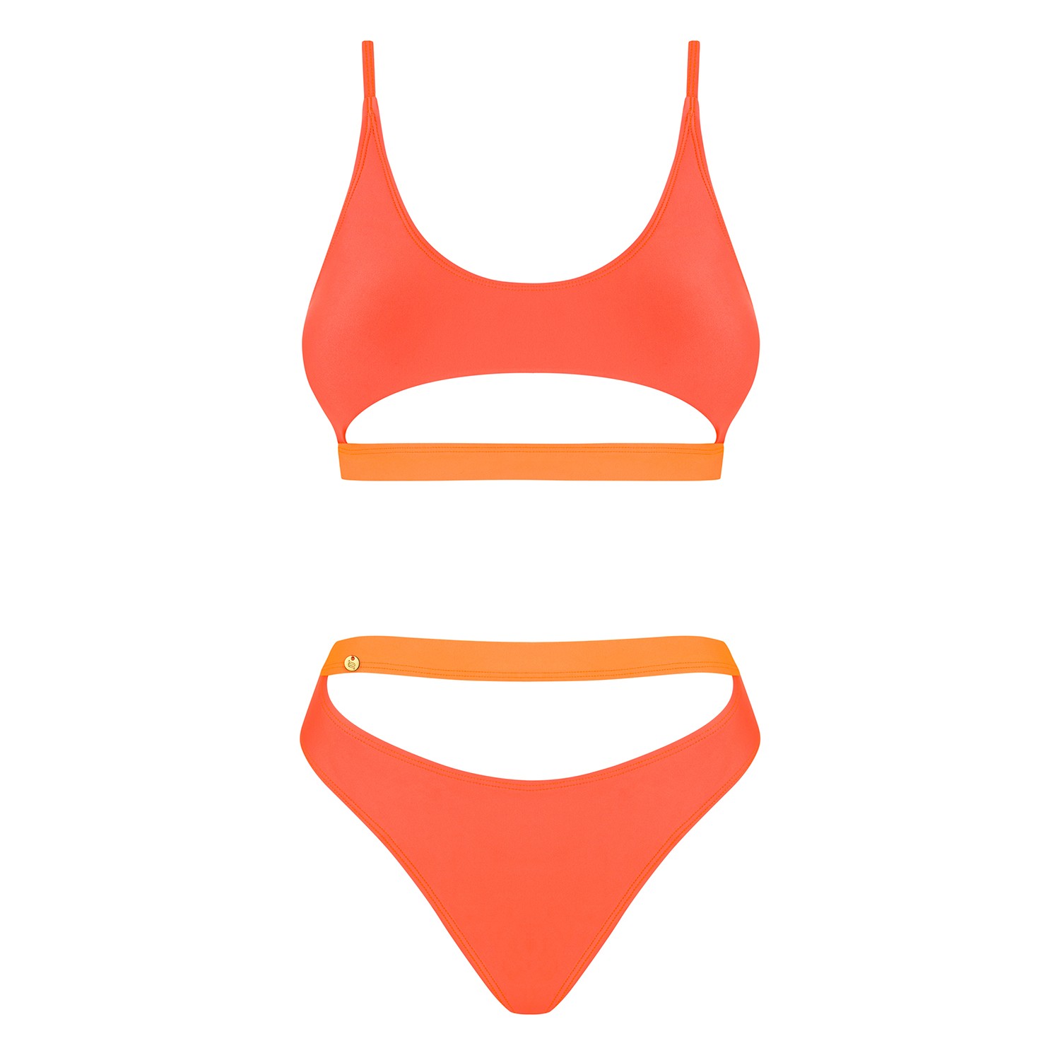 OBSESSIVE MIAMELLE BIKINI TANGERINE