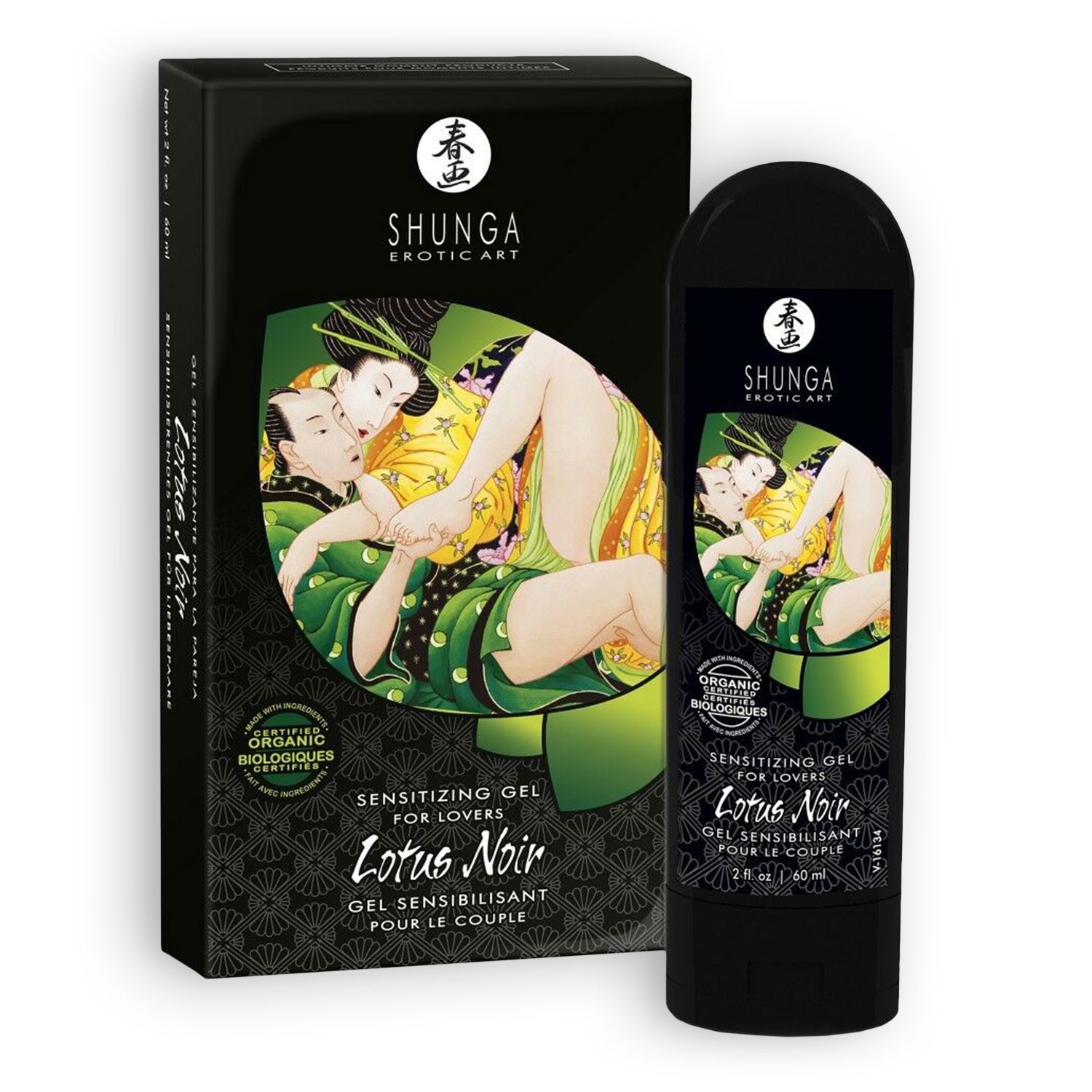 GEL SENSIBILIZZANTE PER COPPIA SHUNGA LOTUS NOIR 60 ML