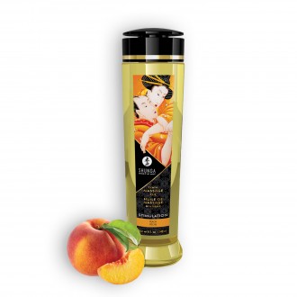 SHUNGA MASSAGE OIL STIMULATION PEACH 240ML