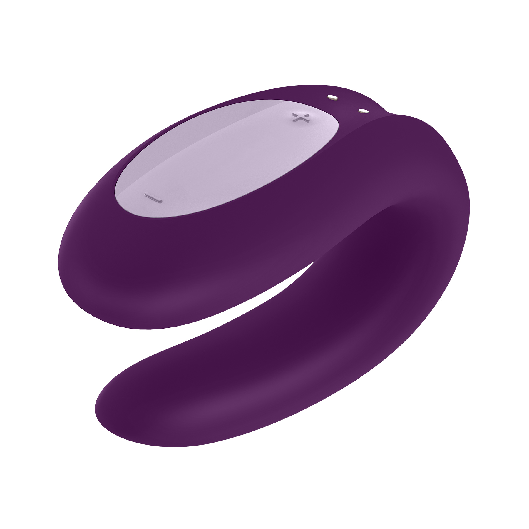 SATISFYER DOUBLE JOY VIBRATOR WITH APP VIOLET