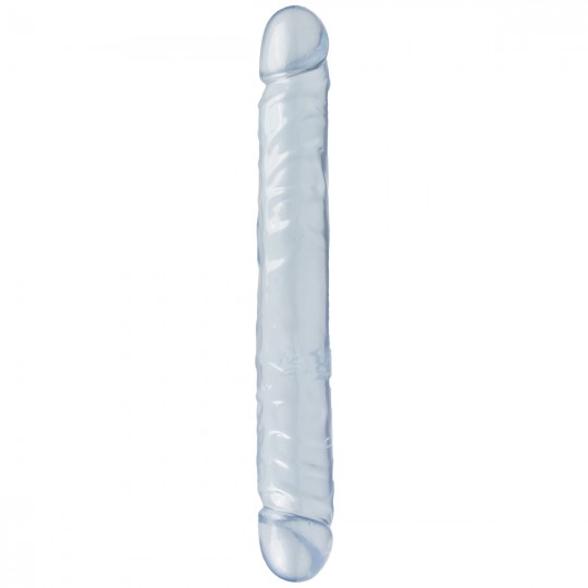 DOPPIO DILDO JR. DOPPIO DONG 12 &quot; TRASPARENTE