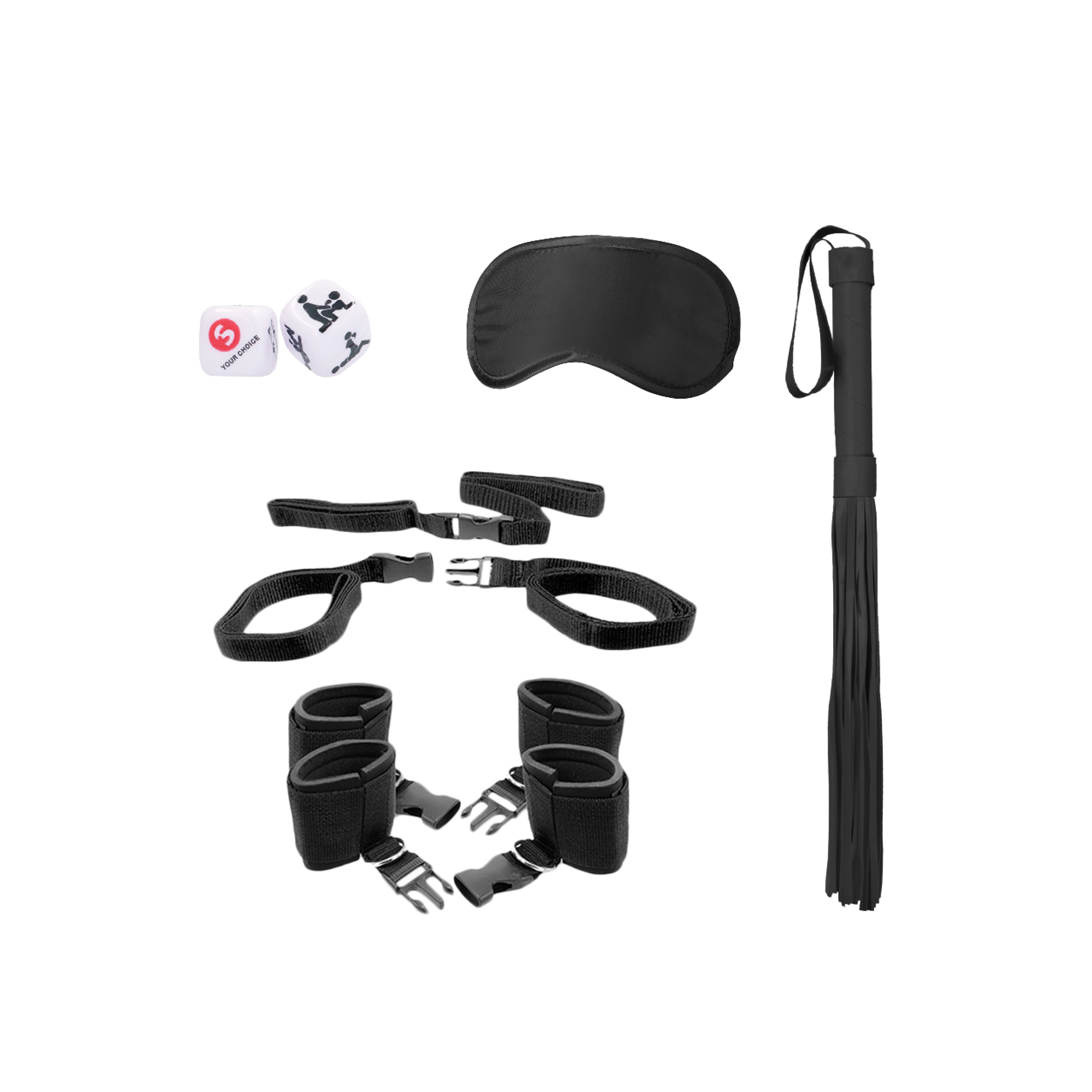 KIT DI RITENUTA BINDINGS BED POST KIT DI RITENUTA AHI! NERO