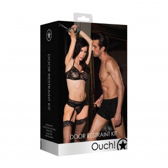 OUCH! DOOR RESTRAINT SET BLACK