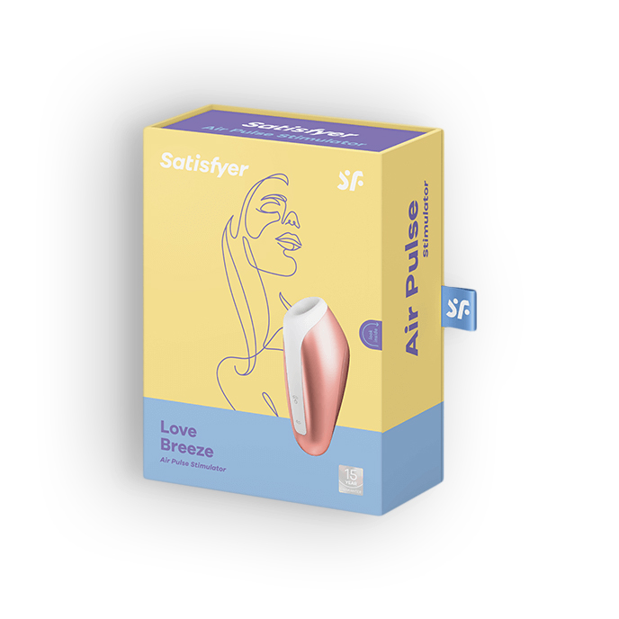 ESTIMULADOR LOVE BREEZE COM APP SATISFYER COBRE